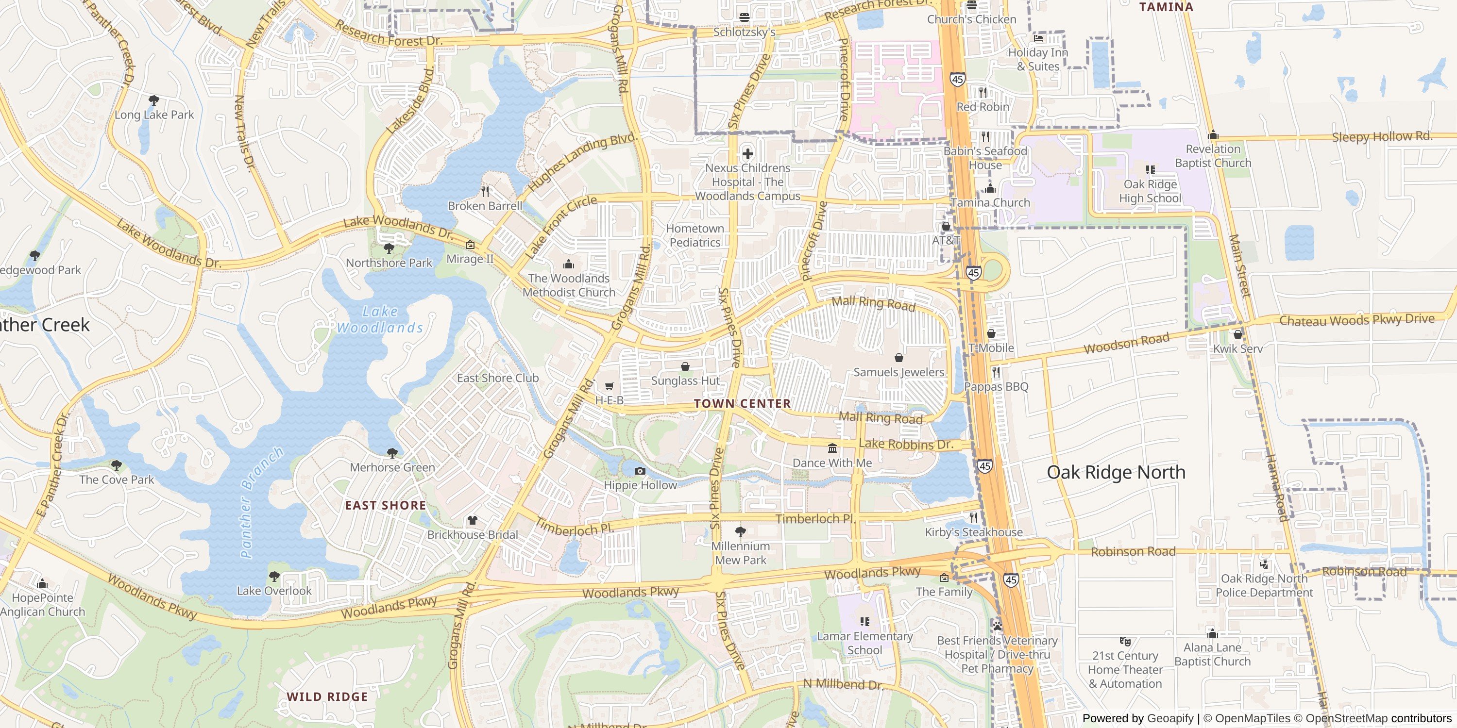 Houston map